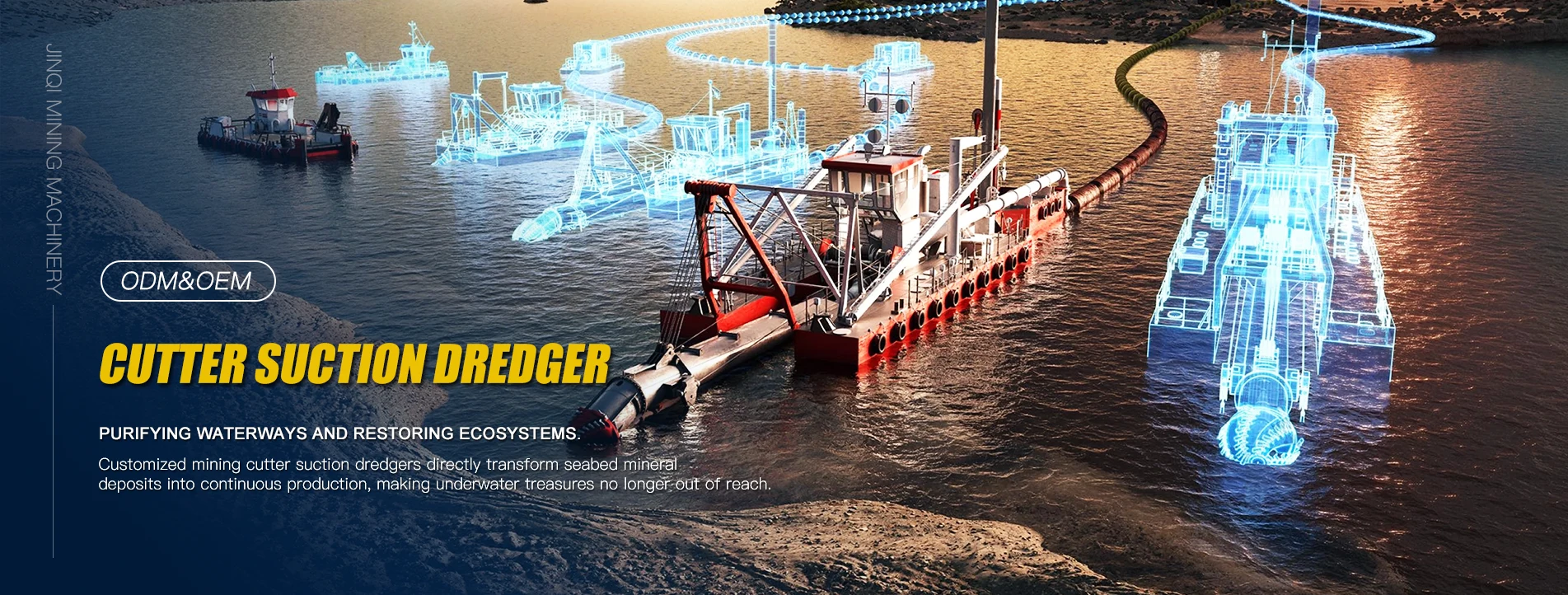 Fabricante de equipamentos de dragagem de qualidade