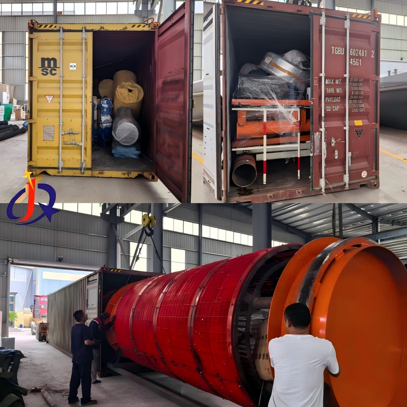 Planta de lavagem completa de ouro Trommel 300TPH enviada para a Namíbia