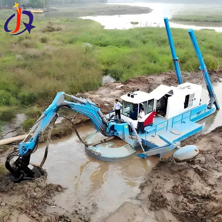 Como uma draga anfíbia multifuncional pode transformar as modernas operações hidroviárias e de mineração?
