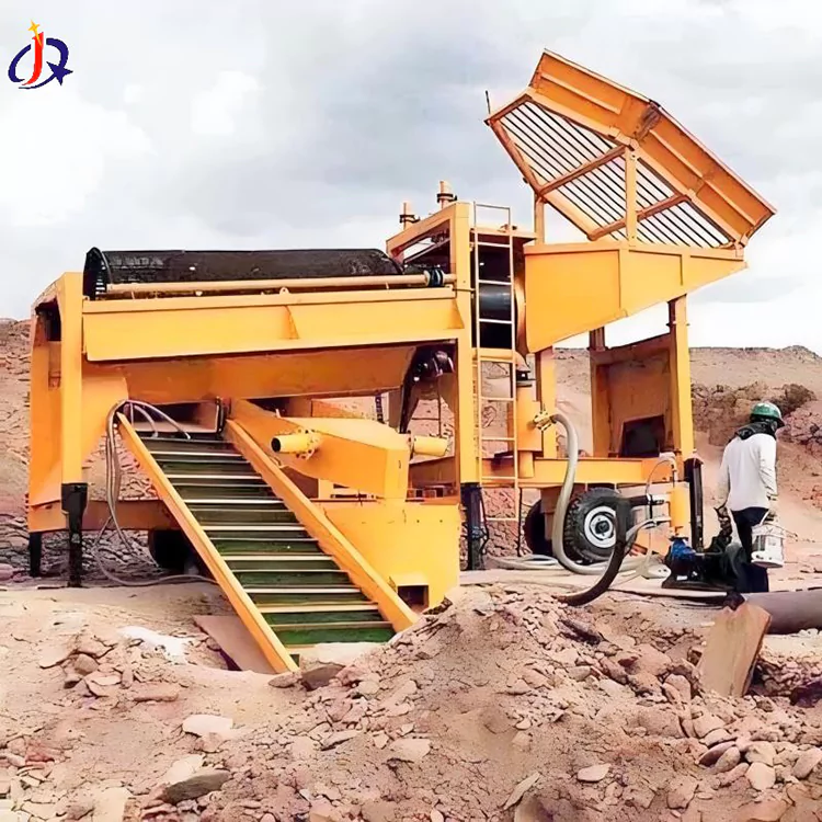 Veículo de prospecção de ouro aluvial