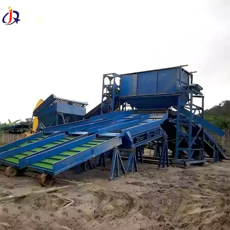 Equipamento de mineração de ouro terrestre