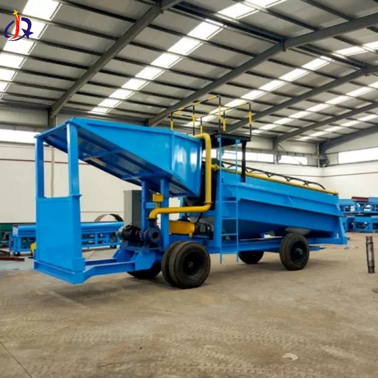 Equipamento de mineração de ouro de areia terrestre
